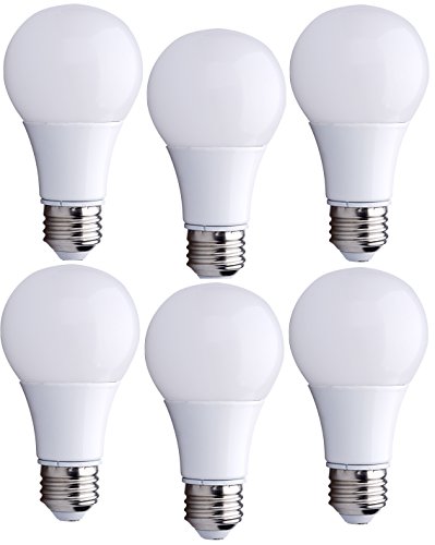 Product Cover Bioluz LED 40 Watt LED Light Bulbs (Uses 6 Watts) ECO Series Warm White 2700K LED Light Bulbs 6-Pack