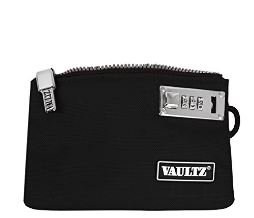 Product Cover VaporVaultz Locking Accessory Pouch, 1 x 5.x 8 Inches, Black (VZ00503)