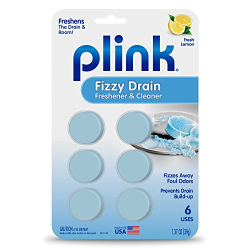 Product Cover Plink Fizzy Drain Cleaner, 6- Tablets, Lemon