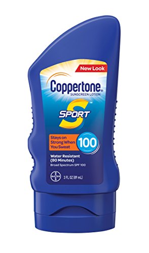 Product Cover Coppertone SPORT Sunscreen Lotion Broad Spectrum SPF 100 (3 Fluid Ounce) (Packaging may vary)