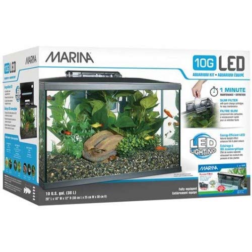 Product Cover Marina LED Aquarium Kit, 10 Gallon
