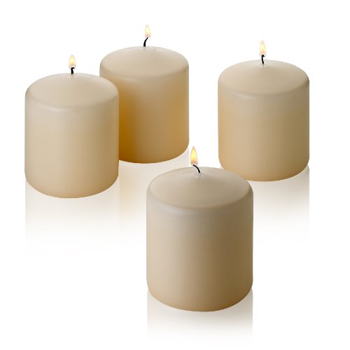 Product Cover Light In The Dark French Vanilla Pillar Scented Candles 3