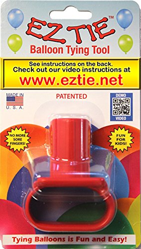 Product Cover EZ Tie - Balloon Tying Tool for Party Balloons- Partys Supplies - Works for Helium Balloons with Ribbon - Makes Balloon Arches
