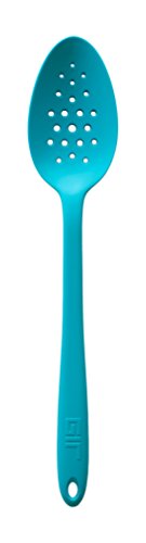 Product Cover GIR: Get It Right | Heat-Resistant up to 550¡F | Seamless, Nonstick Perforated Kitchen Spoons for Mixing, Cooking, and Stirring | Perforated - 13 IN, Teal
