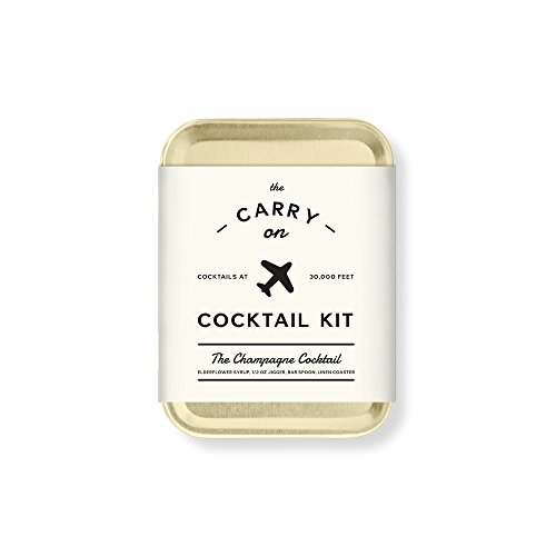 Product Cover W&P MAS-CARRYKIT-CC Carry on Cocktail Kit, Champagne Cocktail, Travel Kit for Drinks on the Go, Craft Cocktails, TSA Approved