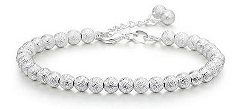 Product Cover Sterling Silver Plated Chain Bracelet for Girls and Women with Jewelry Gift Box Packing