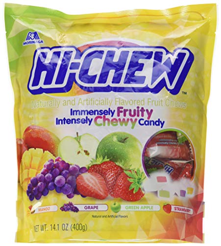 Product Cover Hi-Chew Sensationally Chewy Fruit Candy, Assorted Flavors, 14.1 Ounce