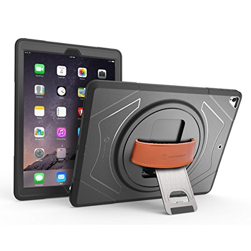 Product Cover New Trent 2017/2015 iPad Case for iPad Pro 12.9 Inch (Old Model)(1st & 2nd Generation ONLY) Heavy Duty Gladius Full-Body Rugged Protective Case with Built-in Screen Protector. NOT for 3rd Generation