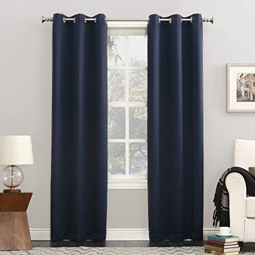 Product Cover Sun Zero Easton Blackout Energy Efficient Grommet Curtain Panel, 40