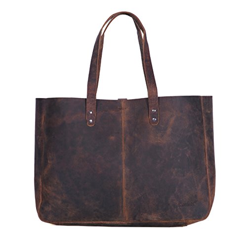 Product Cover Komalc Genuine Soft Buffalo Leather Tote Bags for women Elegant Shopper Shoulder BagSALE