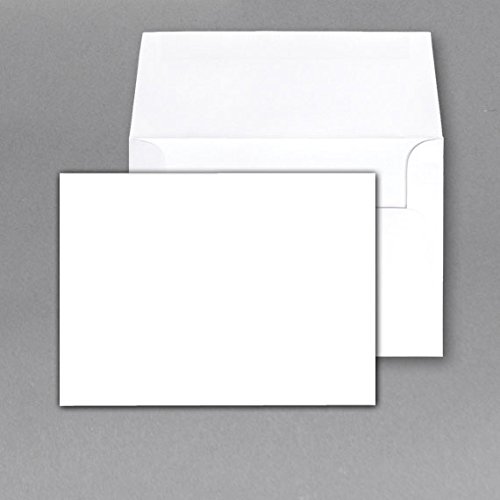 Product Cover Heavyweight Blank White Note Cards and Envelopes | 5