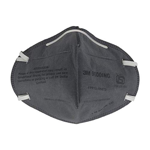 Product Cover 3M Anti Pollution Dust Mask (Grey, Pack of 4)