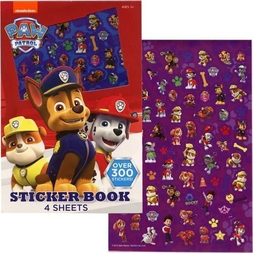 Product Cover UPD Paw Patrol Sticker Book, 4 Sheets - Over 300 Stickers