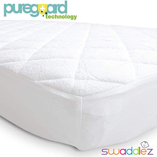 Product Cover Pack n Play Mattress Pad | Mini Crib Waterproof Protector | Padded Cover for Graco Playard Matress | Fits All Baby Portable Cribs, Play Yards and Foldable Mattresses