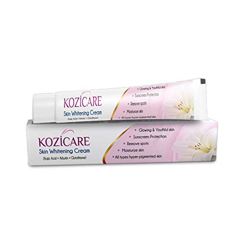 Product Cover Kozicare KoJic Acid, Arbutin,Glutathione Skin Whitening & Lightening Cream,15g