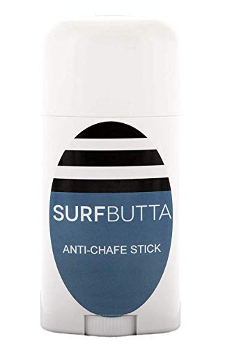 Product Cover SURF BUTTA Anti Chafe Balm, 2.5 Ounce Stick - Eliminate Painful Skin Chafing Caused by Rubbing/Friction - Ideal for Inner Thighs - Paraben Free, Water and Sweat Resistant Anti Chafing