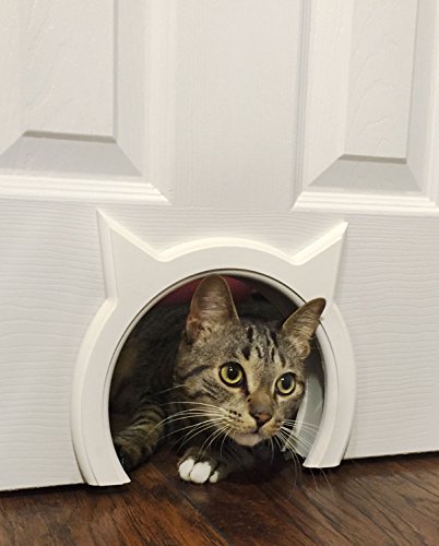 Product Cover The Kitty Pass Interior Cat Door Hidden Litter Box Pet Door for cats up to 21 lbs