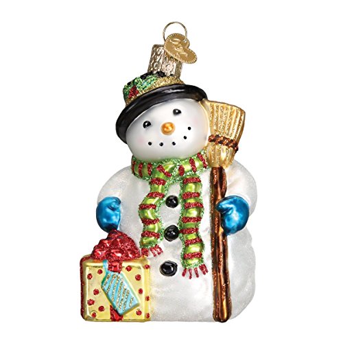 Product Cover Old World Christmas Assortment Glass Blown Ornaments for Christmas Tree Gleeful Snowman