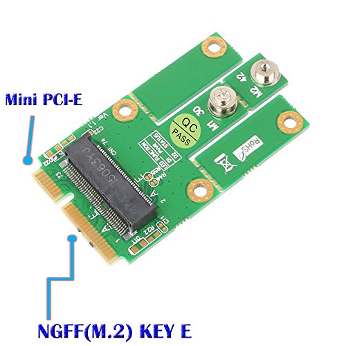 Product Cover SUPERPLUS M.2 (NGFF KEY E) to MPCIe (PCIe+USB) Adapter