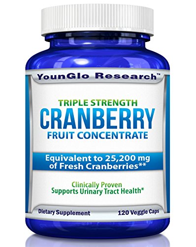 Product Cover PACRAN Triple Strength Cranberry Pills Concentrate - Supports Urinary Tract Health - 120 Soy-Free Non-GMO Vegetarian Capsules (1 Pack)
