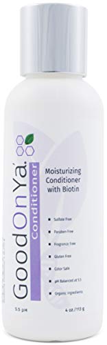 Product Cover Moisturizing Conditioner With Biotin for Hair Growth - Deep Conditioner for Dry & Itchy Scalp - Volumizing Hair Loss Conditioner - Safe for Color Treated Hair - With Aloe Vera and Manuka Honey (4 oz)