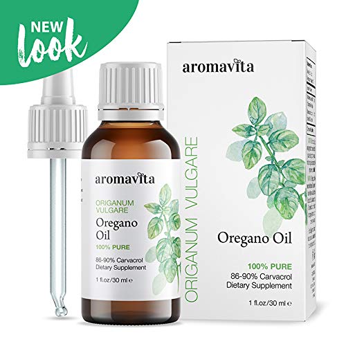 Product Cover Essential Oil of Oregano - 100% Pure Undiluted, Non GMO, Extra Strength Organic Greek Oregano Oil - Over 86% Carvacrol Oregano Extract Liquid Nutritional Supplement (1 FL.OZ/30ML)