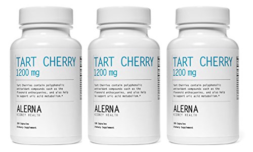 Product Cover Tart Cherry 1200 mg (100 Vegetarian Capsules, Tart Cherry Extract) (3 Bottles)