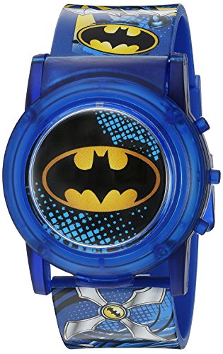 Product Cover DC Comics Batman Boys LCD Pop Musical Watch (Model: BAT4405SR)