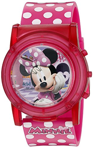 Product Cover Disney Minnie Mouse Boutique LCD Pop Musical Watch (Model: MBT3714SR)