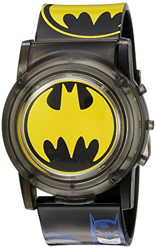 Product Cover DC Comics Batman Kids' BAT6000SR Digital Display Analog Quartz Black Watch
