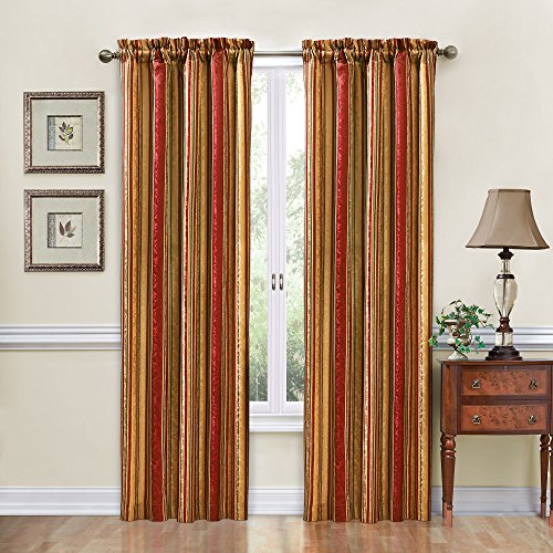 Product Cover WAVERY Traditions Curtains for Bedroom - Stripe Ensemble 52