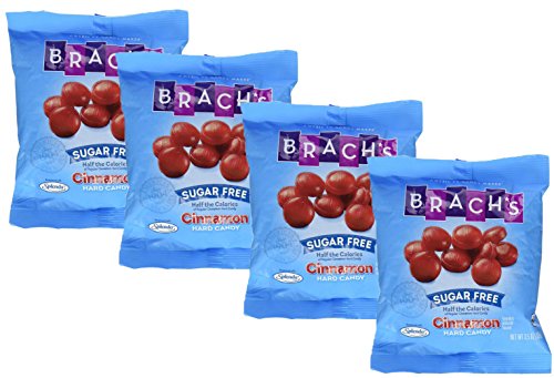 Product Cover Brach's Sugar Free Cinnamon Hard Candy (Pack of 4) 3.5 oz Bags