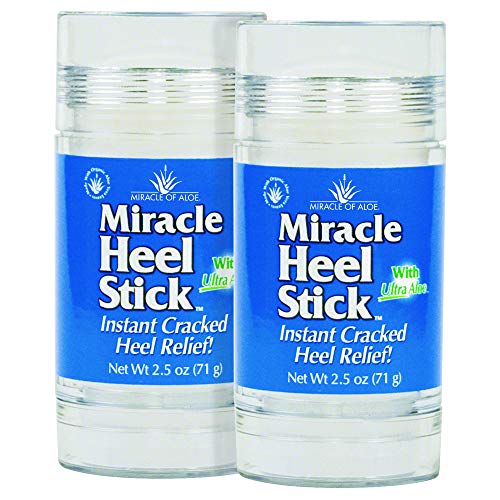 Product Cover 2-Pack Miracle Heel Stick with UltraAloe, 2.5 Ounce Stick