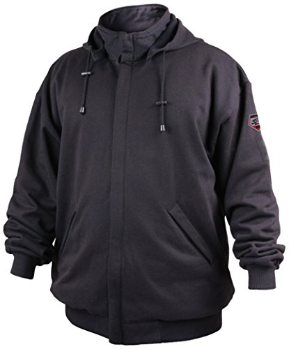 Product Cover REVCO/BLACK STALLION JF1331 - XL Truguar Cotton Hooded Sweatshirt, Black, X-Large