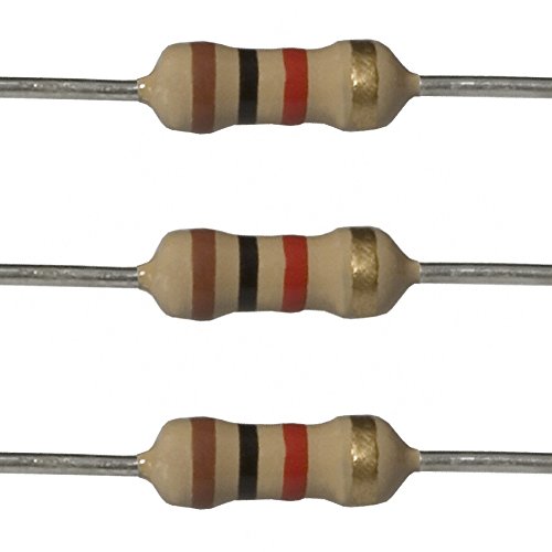 Product Cover E-Projects 100EP5121K00 1k Ohm Resistors, 1/2 W, 5% (Pack of 100)
