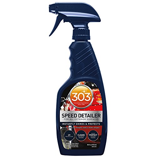Product Cover 303 Quick Car Detailer with UV Protectant - High Gloss Car Cleaner and Detailing Spray, 16 fl. oz.