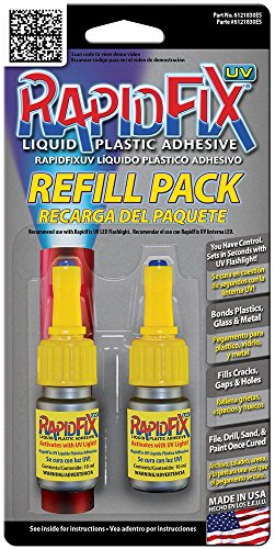 Product Cover RapidFix UV Liquid Plastic Adhesive Refill 10 mL - Twin Pack, 6121830ES