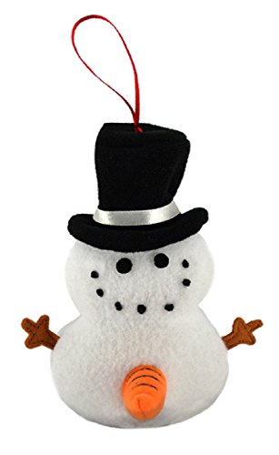 Product Cover Tekky Toys-Naughty Dirty Talking Snowman Funny Tree Ornament With 3 Hilarious quotes for the Holidays