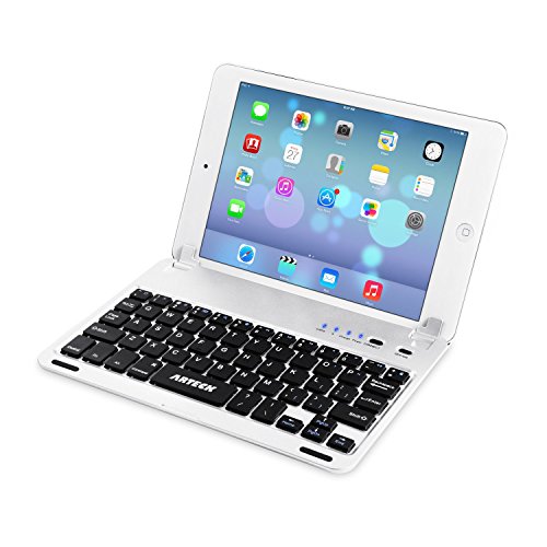 Product Cover iPad Mini 5 / Mini 4 Keyboard, Arteck Ultra-Thin Apple iPad Mini Bluetooth Keyboard Folio Stand Groove for Apple iPad Mini 5 (2019) iPad Mini 4 (2015) with 130 Degree Swivel Rotating