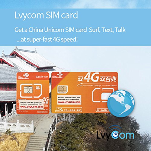 Product Cover China SIM Card 2GB 4G data + 100 mins to US or Canada + 50 mins local calls or 100 texts,! Free incoming calls and texts!
