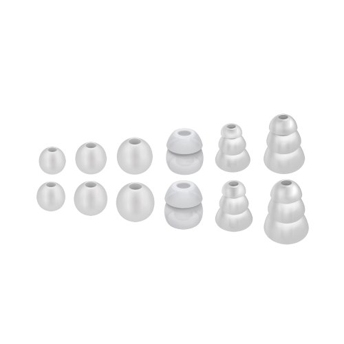 Product Cover MEE audio Eartips Combo Set (6 pairs in various sizes, clear, TS6-CMB-35-CL) for M6 / M6P / M6 PRO / S6P / X6 / M3P / D1P