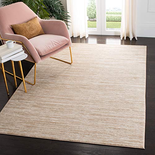 Product Cover Safavieh Vision Collection VSN606F Modern Contemporary Ombre Chic Area Rug, 4' x 6', Creme