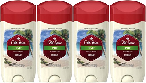 Product Cover Old Spice Fresh Collection Deodorant Fiji Scent, 3 Ounce Sticks (Pack of 4)