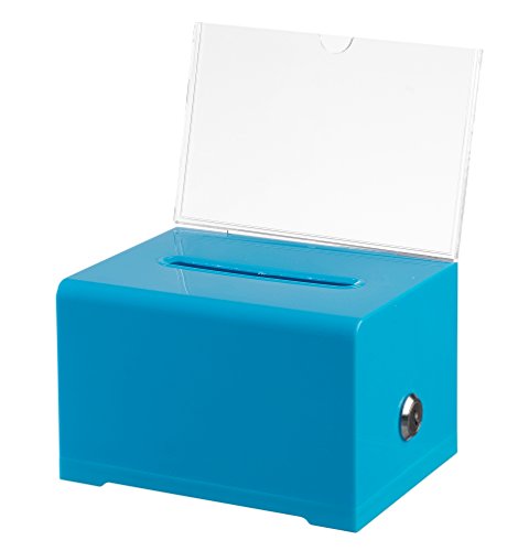 Product Cover AdirOffice Acrylic Donation & Ballot Box With Lock (6.25