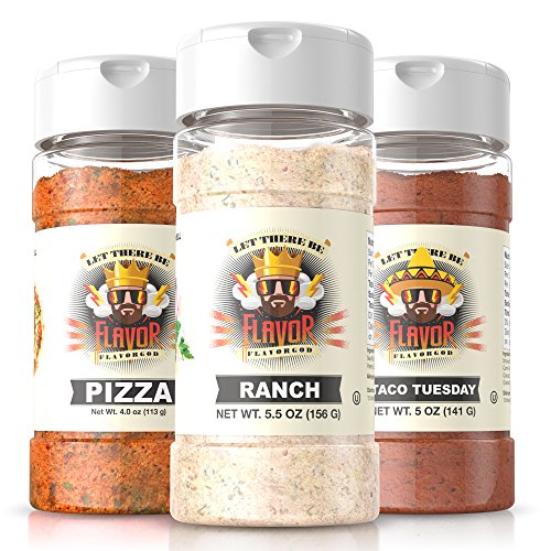 Product Cover #1 Best-Selling 5oz. Flavor God Seasonings - Gluten Free, Low Sodium, Paleo, No MSG(Party Pack)