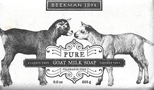 Product Cover Beekman 1802 Pure Goat Milk Soap Fragrance Free 9.0 oz Bar