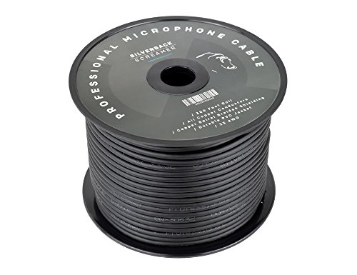 Product Cover Silverback Screamer Bulk XLR Cable, 300 ft, All Copper Conductors, Spiral Braided Shielding