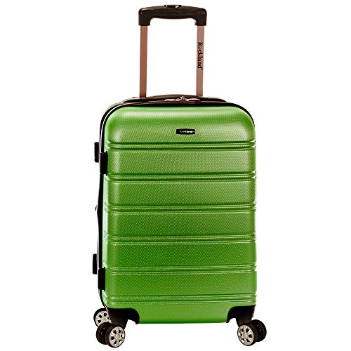 Product Cover Rockland hardside abs Carry-on Luggage, Green
