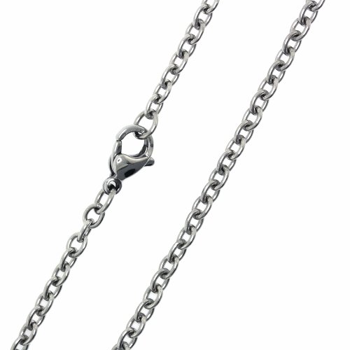 Product Cover Stainless Steel Cable Chain Necklace 3.1MM (18