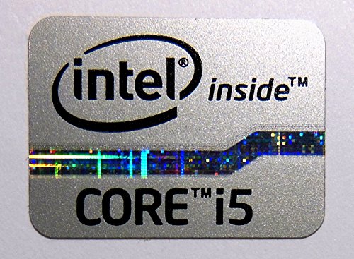Product Cover Original Intel Core i5 Inside Sticker Silver Edition 15.5 x 21mm [704]